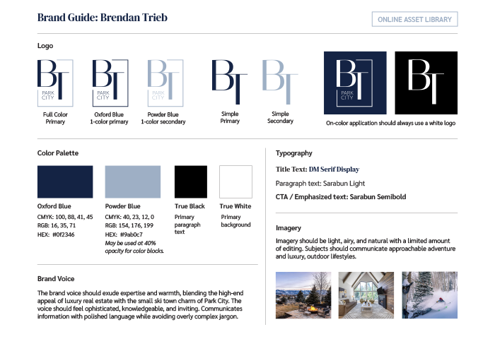 Real Estate Brand + Website