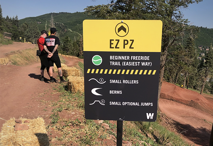 Trail Sign + Wayfinding